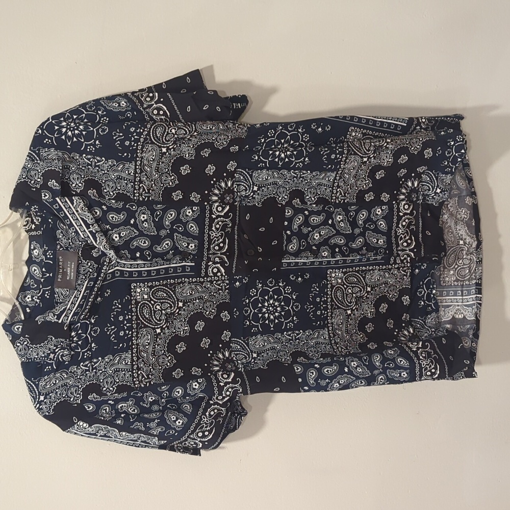 Primark Bandana Button Up